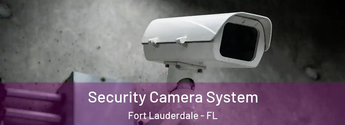 Security Camera System Fort Lauderdale - FL